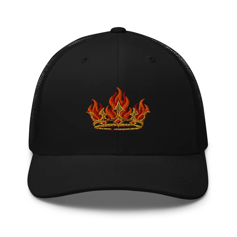 ALIMONY Flame Crown Trucker